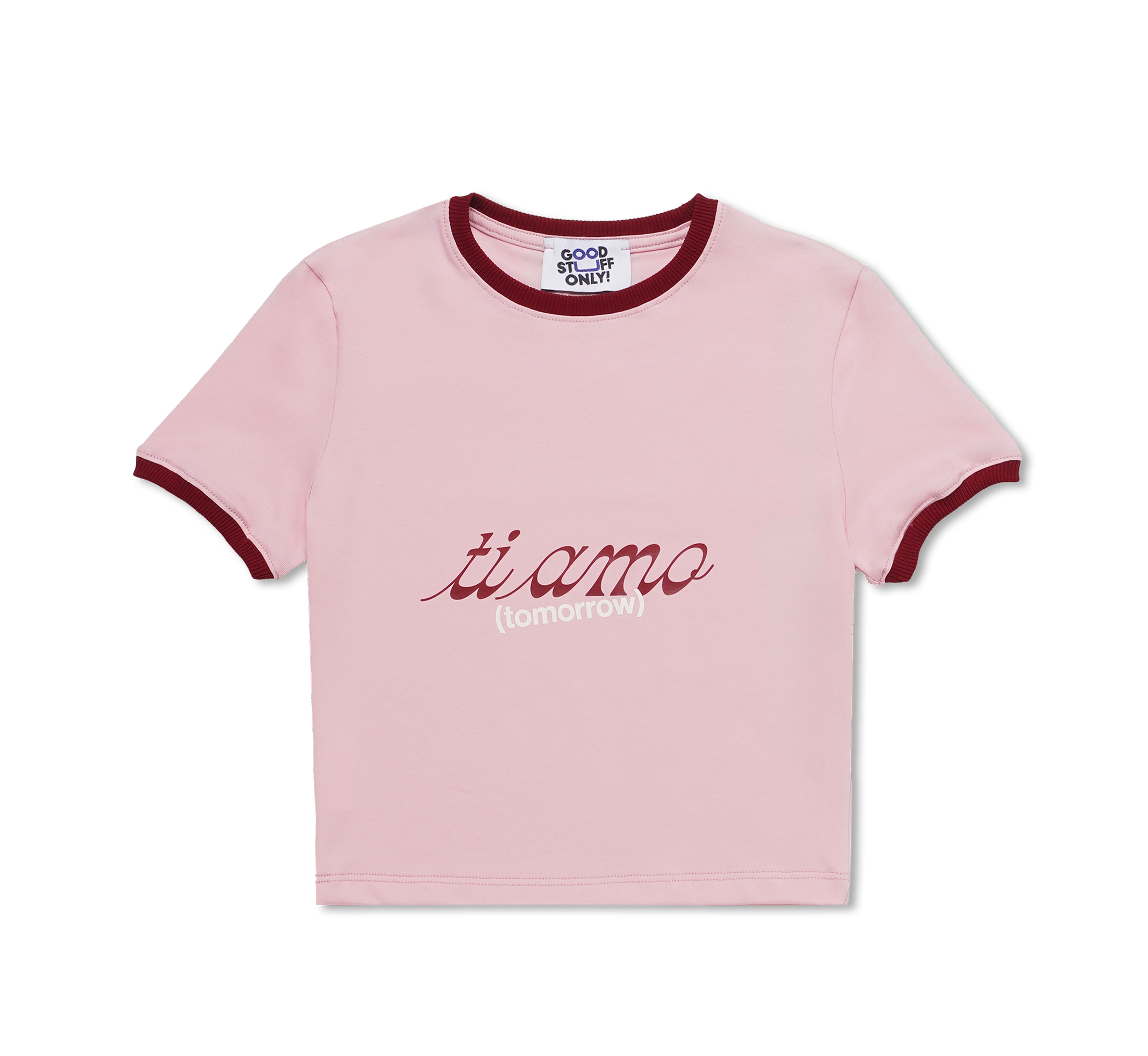 Stretch crop tee