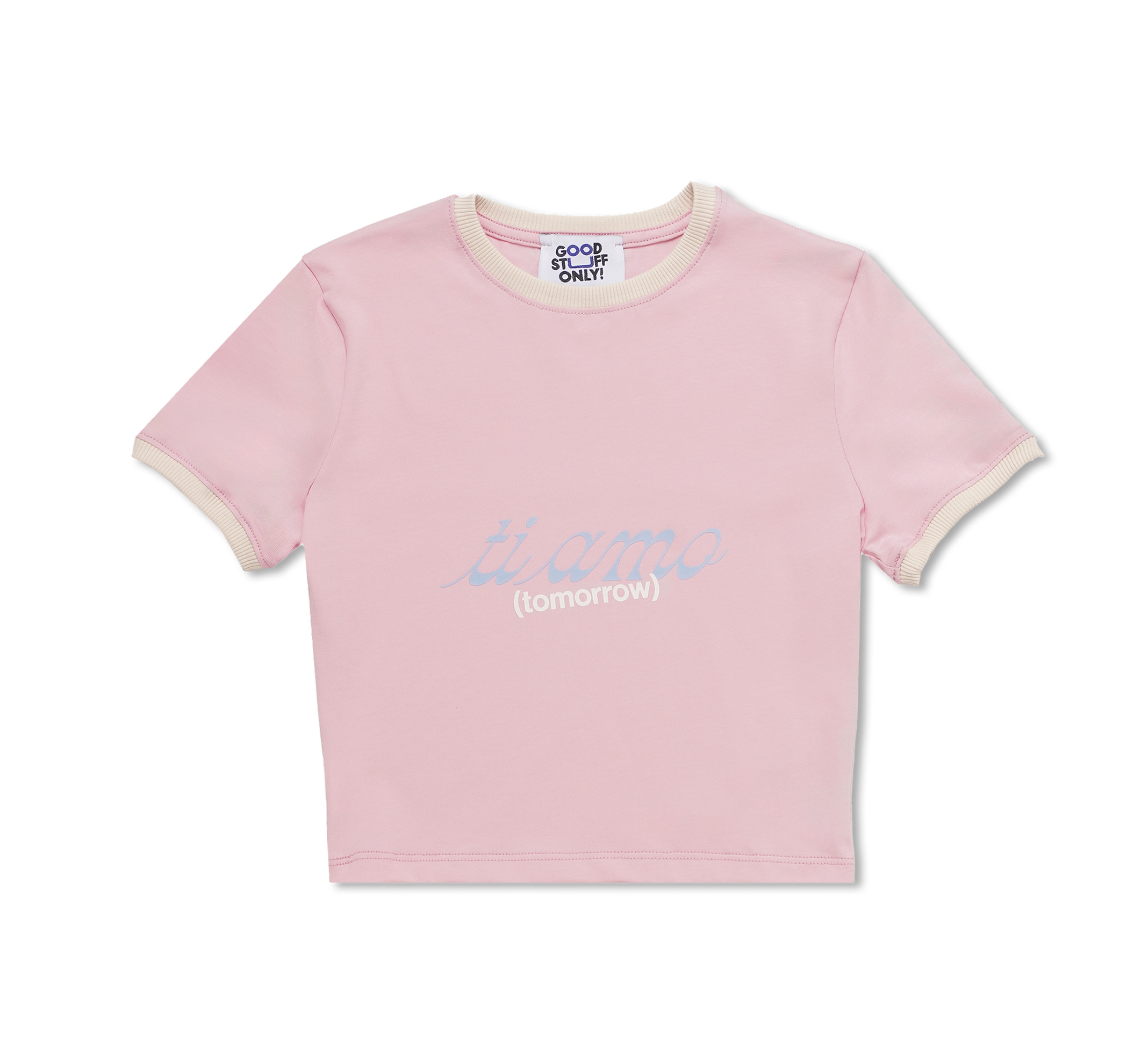 Stretch crop tee