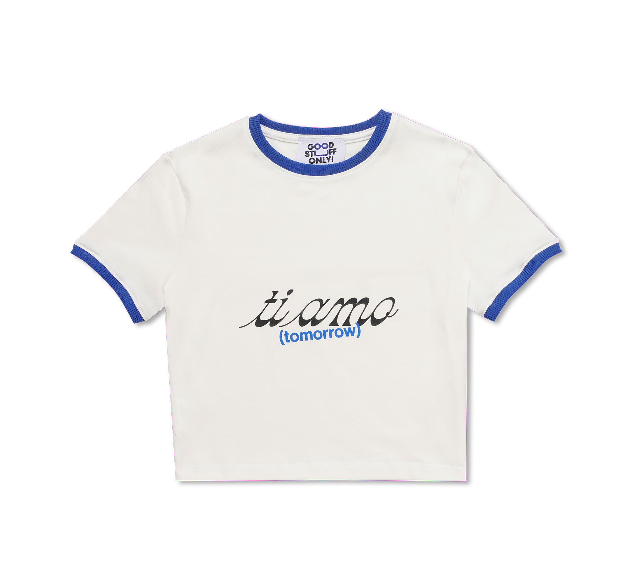 Stretch crop tee