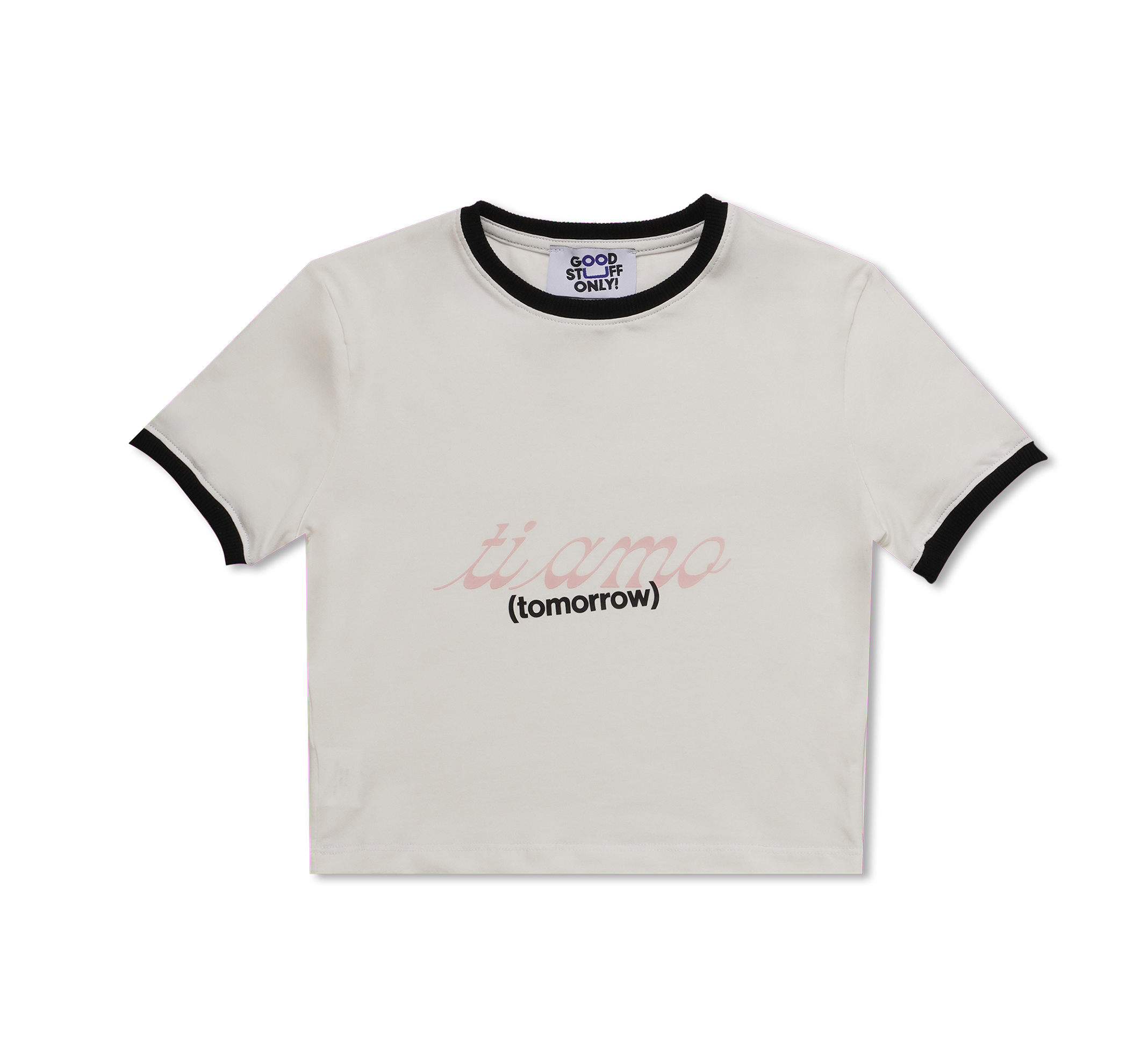 Stretch crop tee
