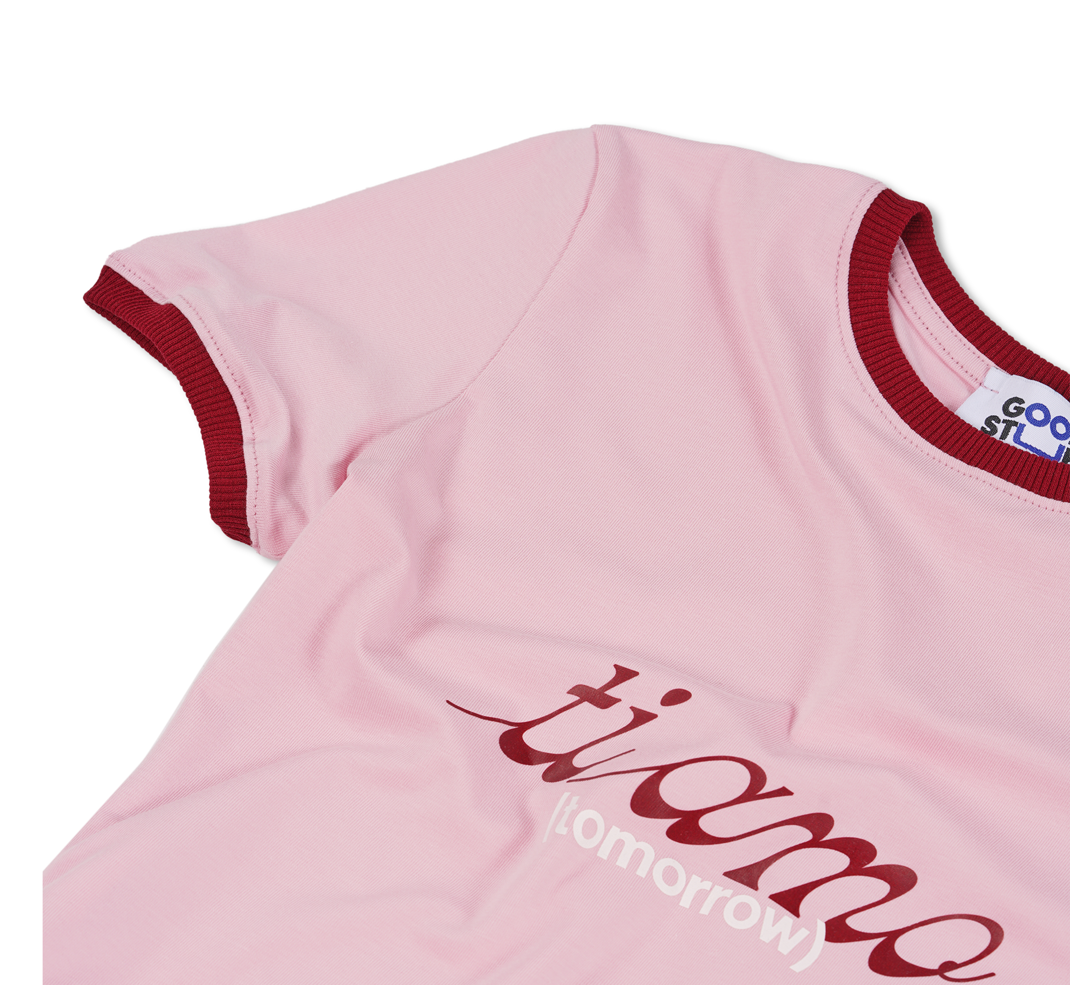 Stretch crop tee