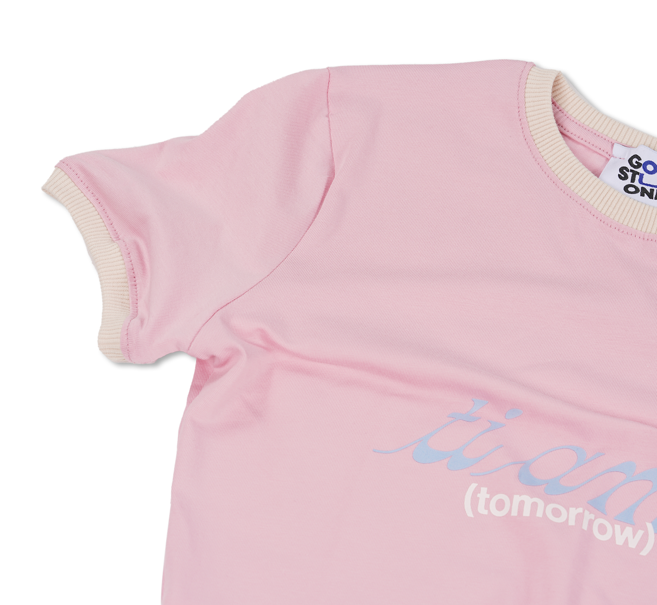 Stretch crop tee